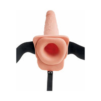 Pipedream Fetish Fantasy Series 9 in. Hollow Squirting Strap-On With Balls