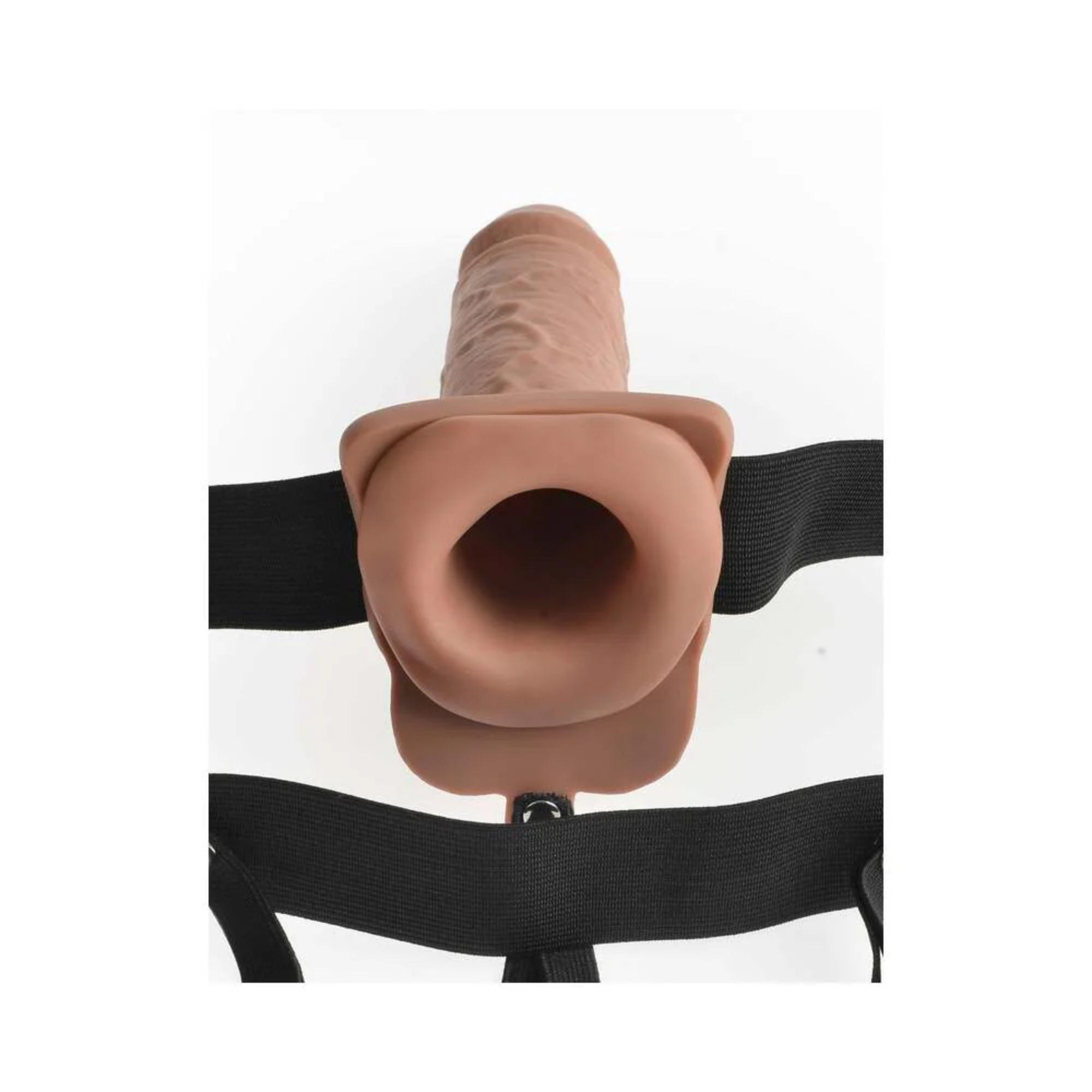 Pipedream Fetish Fantasy Series Vibrating 7 in. Hollow Strap-On With Balls - Buy At Luxury Toy X - Free 3-Day Shipping