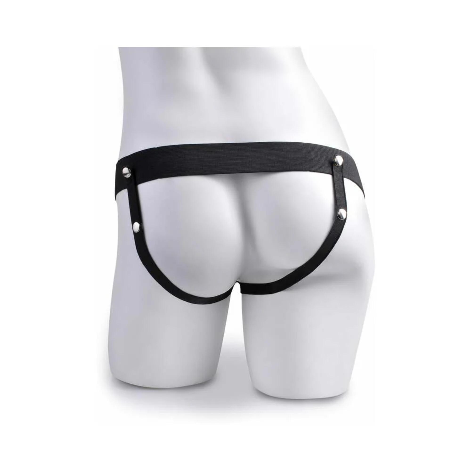 Pipedream Fetish Fantasy Series Vibrating 7 in. Hollow Strap-On With Balls - Buy At Luxury Toy X - Free 3-Day Shipping