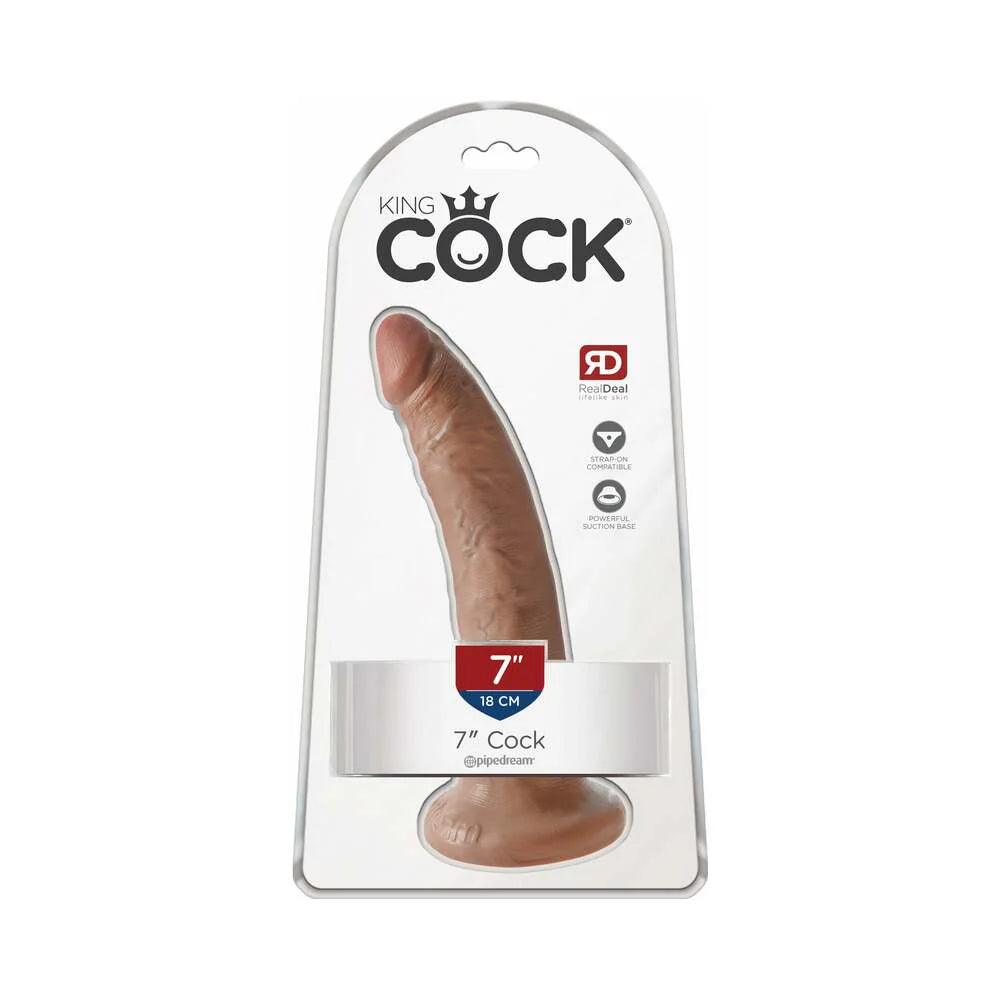 Pipedream King Cock 7 in. Cock Realistic Dildo With Suction Cup - Buy At Luxury Toy X - Free 3-Day Shipping