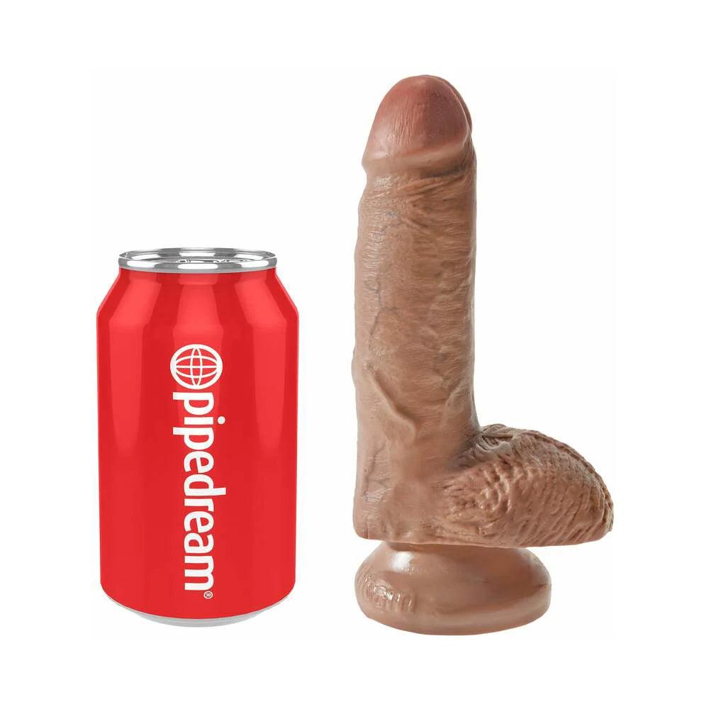Pipedream King Cock 7 in. Cock With Balls Realistic Suction Cup Dildo - Buy At Luxury Toy X - Free 3-Day Shipping