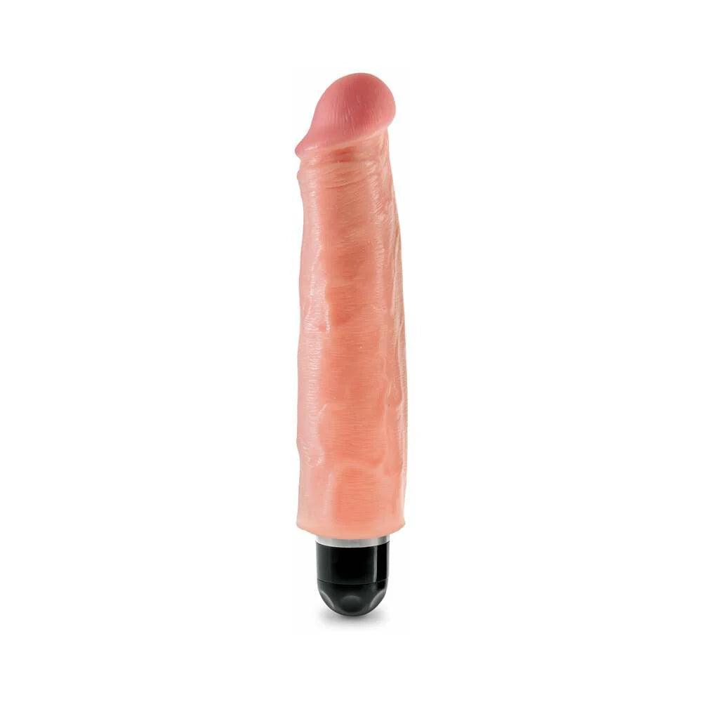 Pipedream King Cock 7 in. Vibrating Stiffy Realistic Dildo - Buy At Luxury Toy X - Free 3-Day Shipping