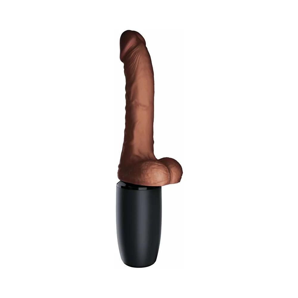 Pipedream King Cock Plus 7.5 in. Thrusting Cock With Balls Rechargeable Realistic Vibrator - Buy At Luxury Toy X - Free 3-Day Shipping