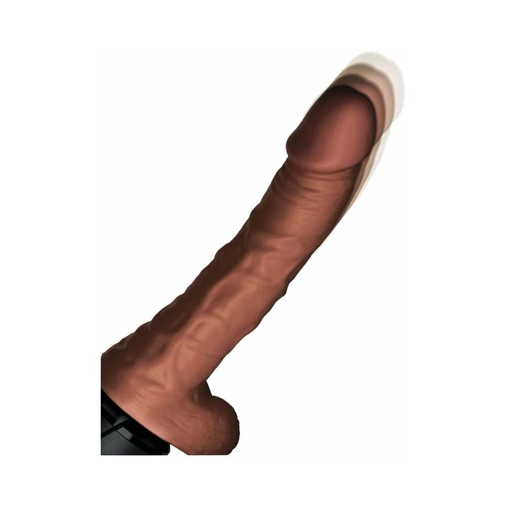 Pipedream King Cock Plus 7.5 in. Thrusting Cock With Balls Rechargeable Realistic Vibrator - Buy At Luxury Toy X - Free 3-Day Shipping