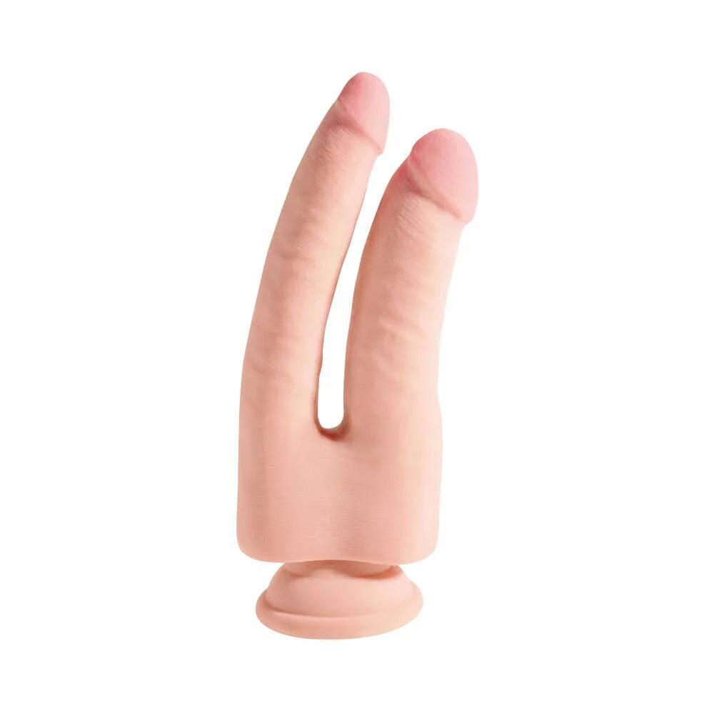 Pipedream King Cock Plus Triple Density Double Penetrator 9.5 in. Realistic Dildo - Buy At Luxury Toy X - Free 3-Day Shipping