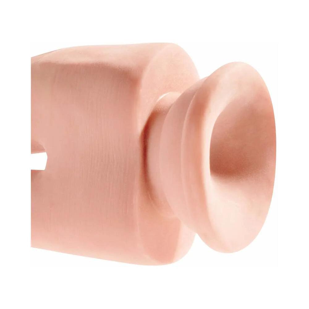 Pipedream King Cock Plus Triple Density Double Penetrator 9.5 in. Realistic Dildo - Buy At Luxury Toy X - Free 3-Day Shipping
