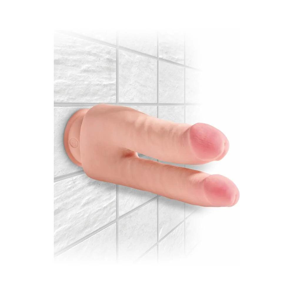 Pipedream King Cock Plus Triple Density Double Penetrator 9.5 in. Realistic Dildo - Buy At Luxury Toy X - Free 3-Day Shipping