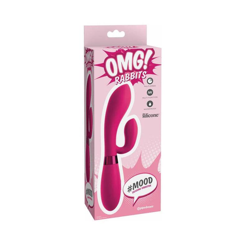 Pipedream OMG! Rabbits #Mood Silicone Vibrator - Buy At Luxury Toy X - Free 3-Day Shipping