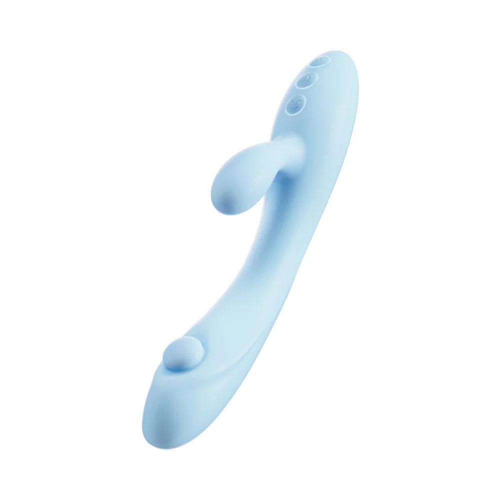 Play with Me Moondust Magic Rechargeable Silicone Rabbit Vibrator - Buy At Luxury Toy X - Free 3-Day Shipping