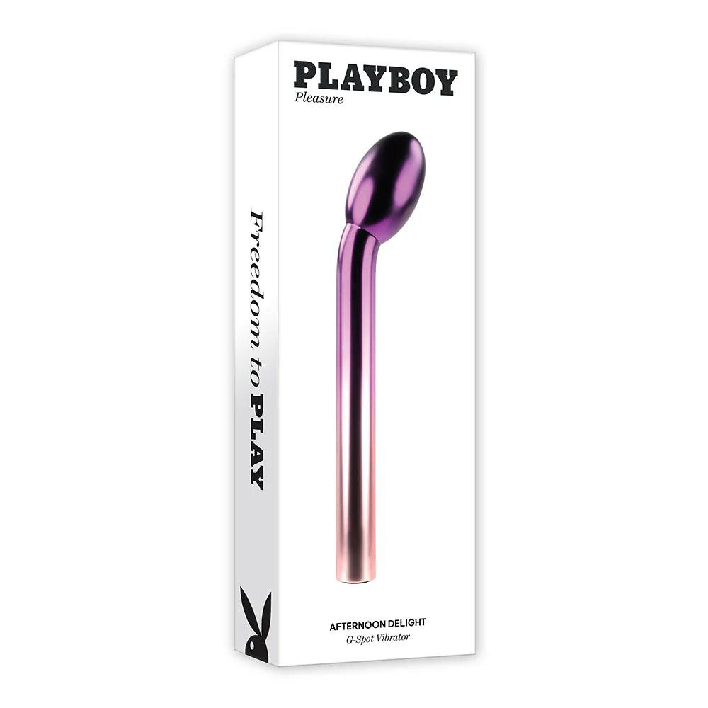 Playboy Afternoon Delight Rechargeable G-Spot Vibrator - Buy At Luxury Toy X - Free 3-Day Shipping