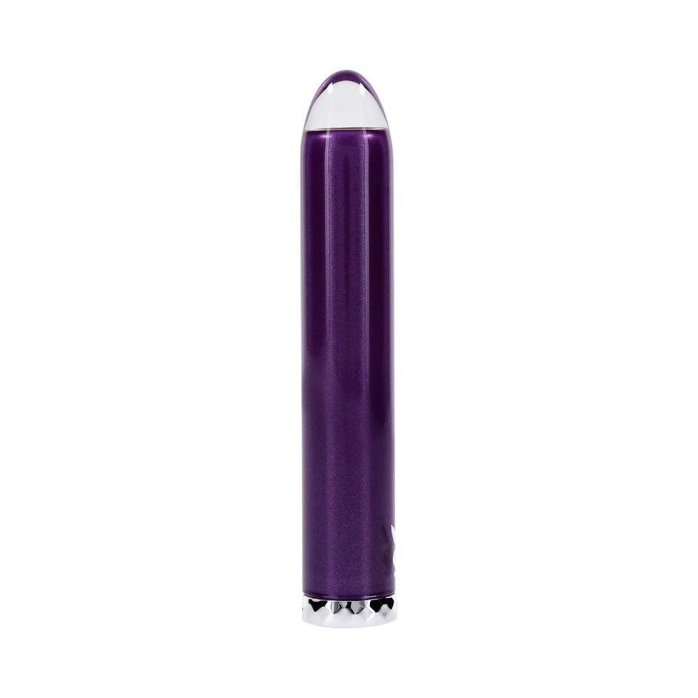 Playboy Amethyst Rechargeble Vibrating Glass Vibe - Buy At Luxury Toy X - Free 3-Day Shipping