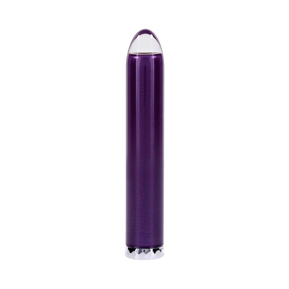 Playboy Amethyst Rechargeble Vibrating Glass Vibe - Buy At Luxury Toy X - Free 3-Day Shipping