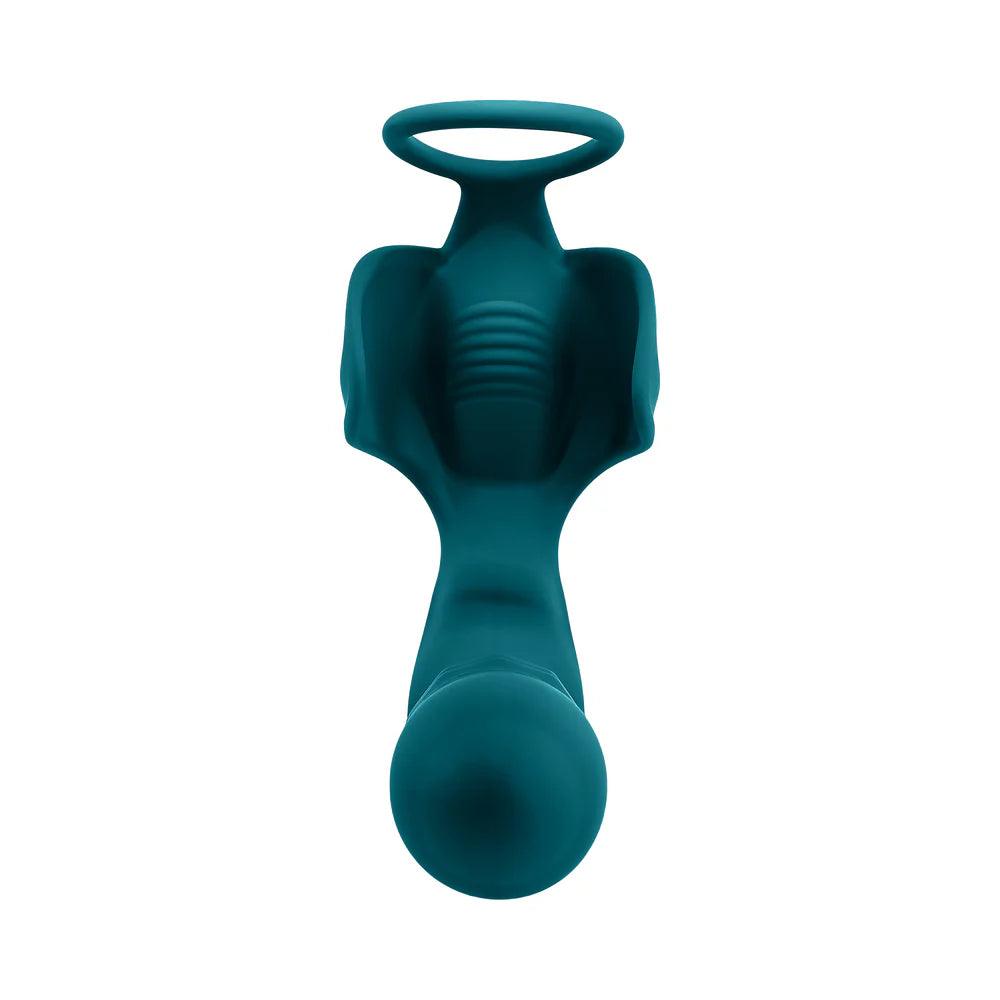 Playboy Bring It On Rechargeable Silicone Thrusting Anal Plug with Vibrating Ball Cradle - Buy At Luxury Toy X - Free 3-Day Shipping