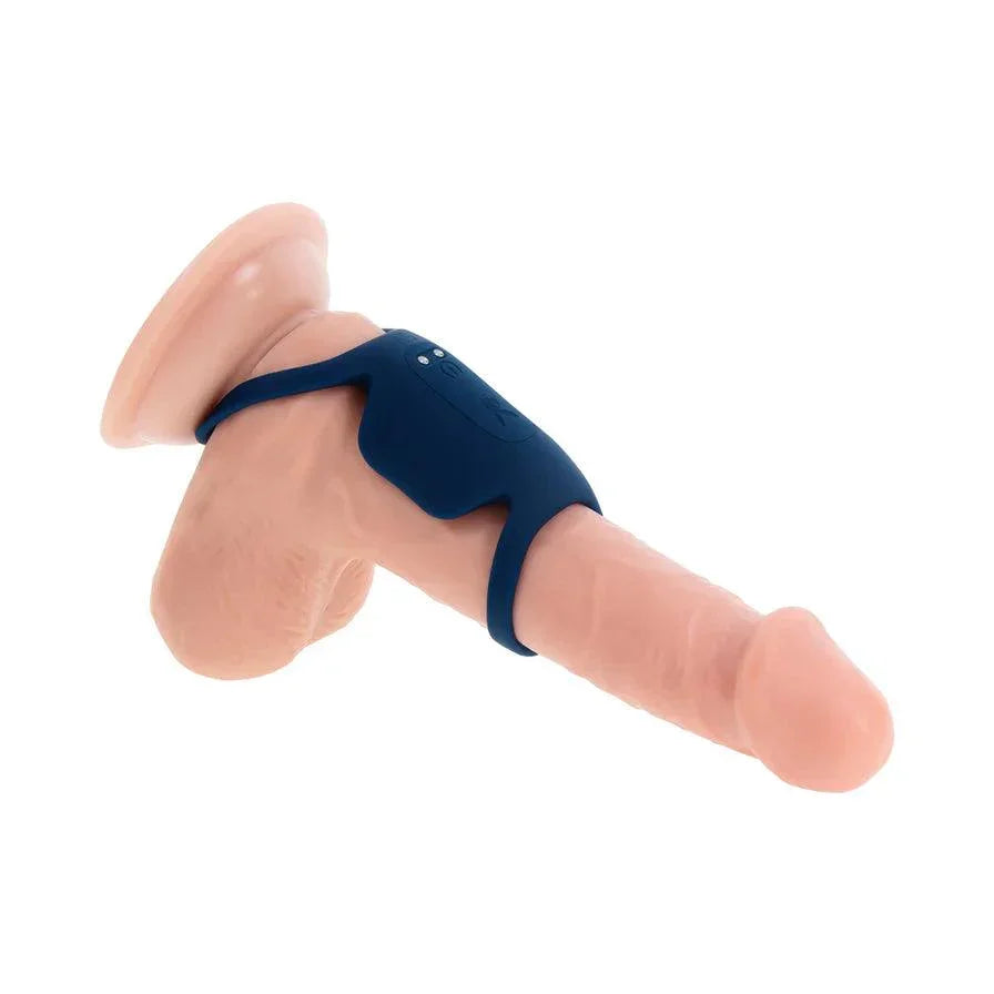 Playboy Jet Pack Rechargeable Silicone Vibrating Double Cock Ring - Buy At Luxury Toy X - Free 3-Day Shipping