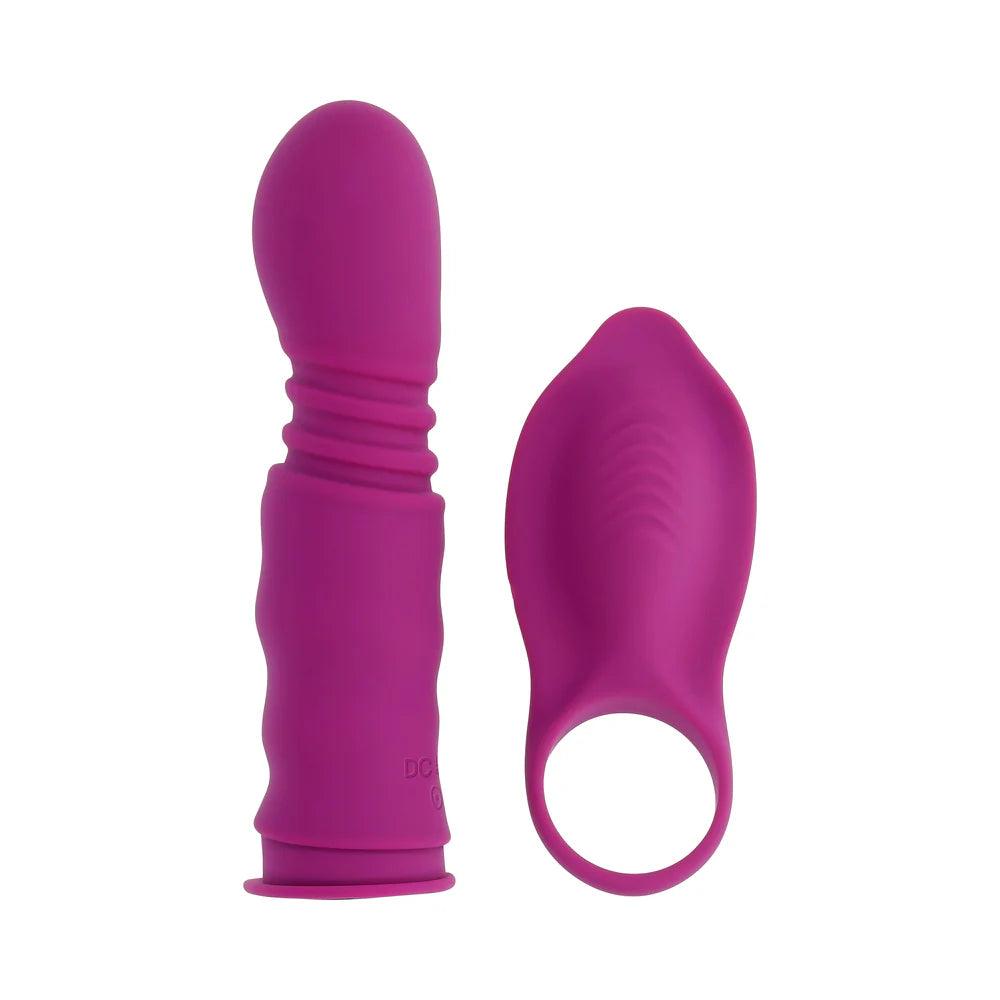 Playboy Match Play Rechargeable Silicone Dual Vibrator - Buy At Luxury Toy X - Free 3-Day Shipping