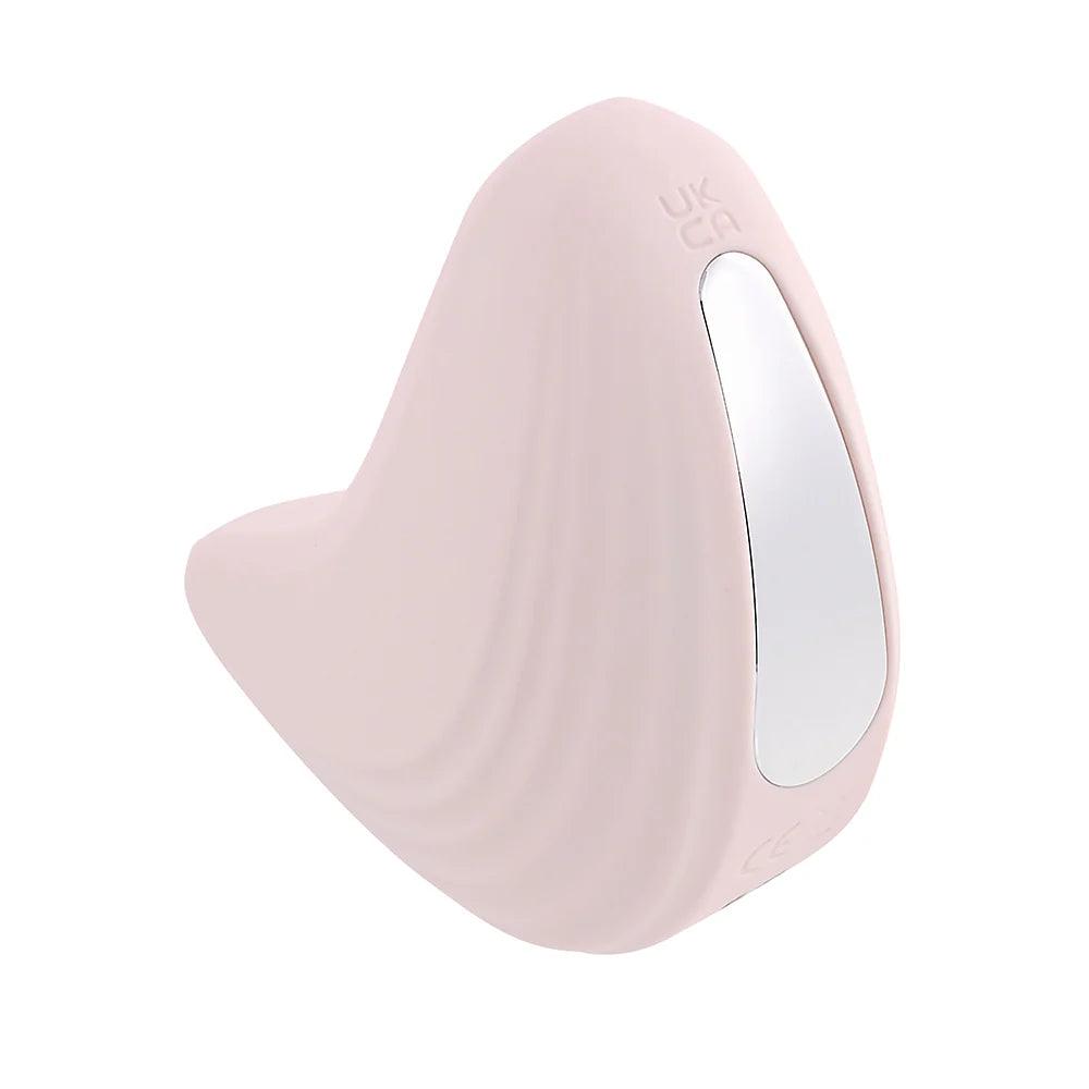 Playboy Palm Rechargeable Silicone Tapping Vibrator Solo - Buy At Luxury Toy X - Free 3-Day Shipping