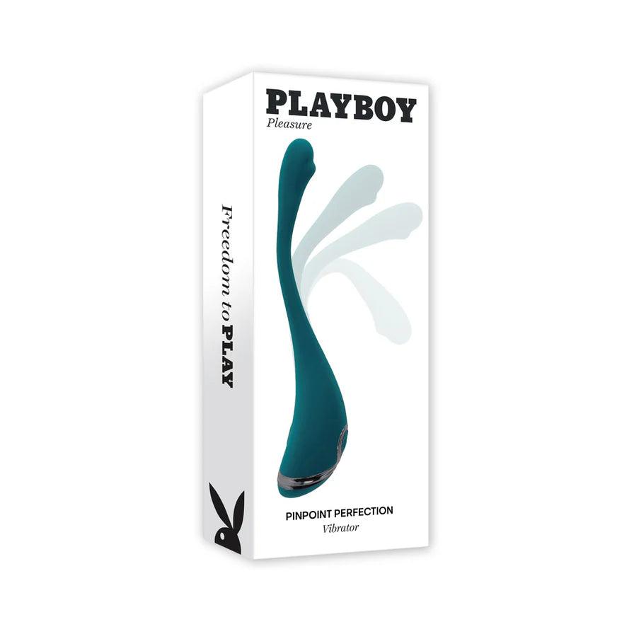 Playboy Pinpoint Perfection Rechargeable Silicone Vibrator - Buy At Luxury Toy X - Free 3-Day Shipping