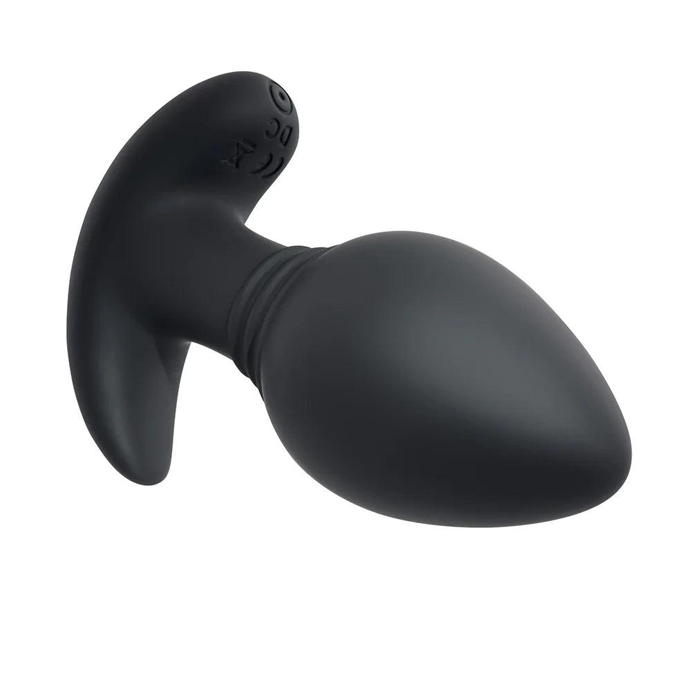 Playboy Plug & Play Rechargeable Remote Controlled Vibrating Silicone Anal Plug - Buy At Luxury Toy X - Free 3-Day Shipping