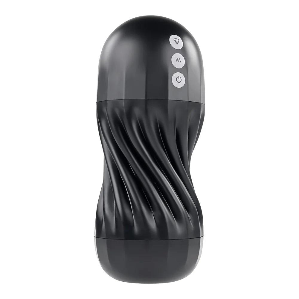 Playboy Solo Rechargeable Sucking Vibrating Masturbator - Buy At Luxury Toy X - Free 3-Day Shipping