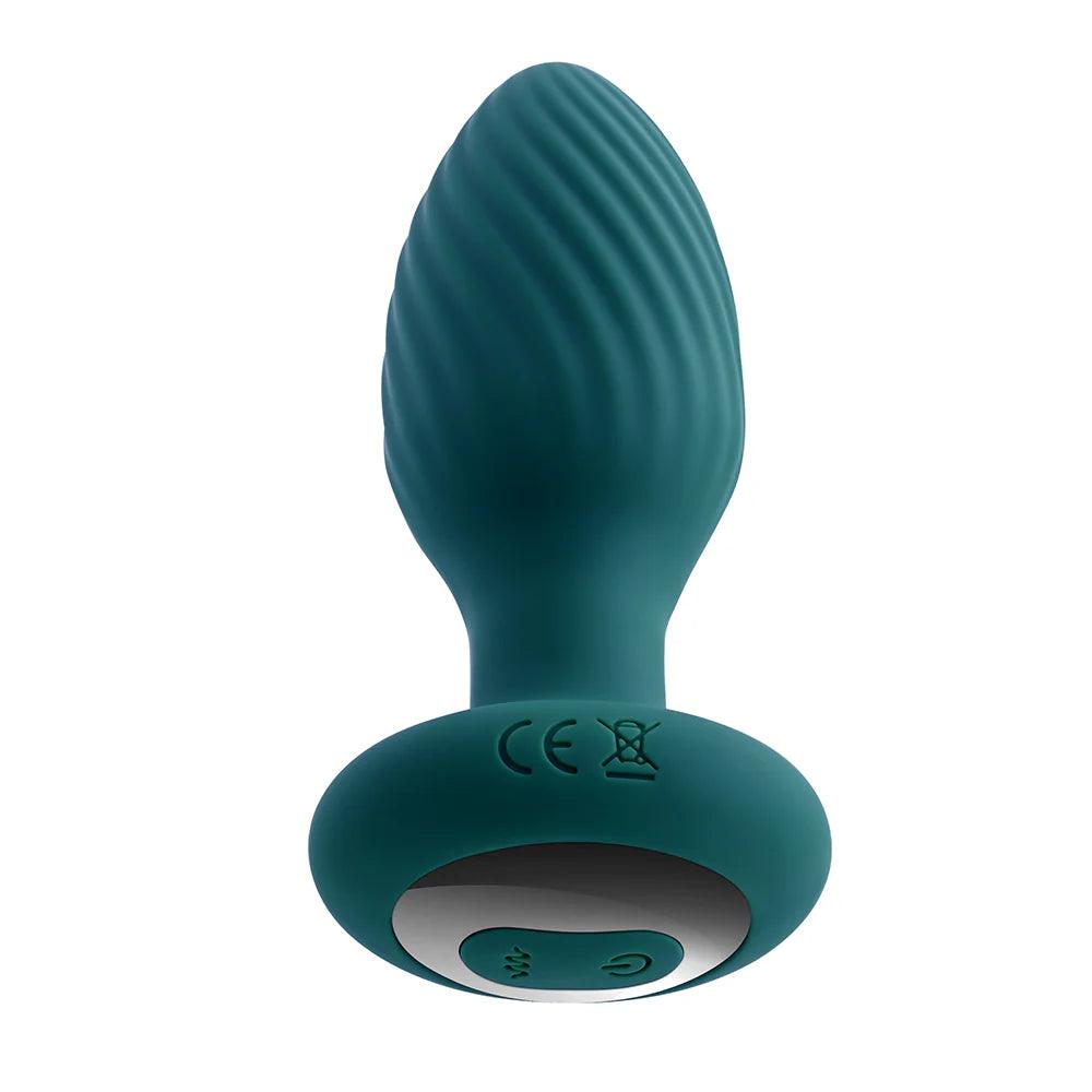 Playboy Spinning Tail Teaser Vibrating Rotating Anal Plug Salute - Buy At Luxury Toy X - Free 3-Day Shipping