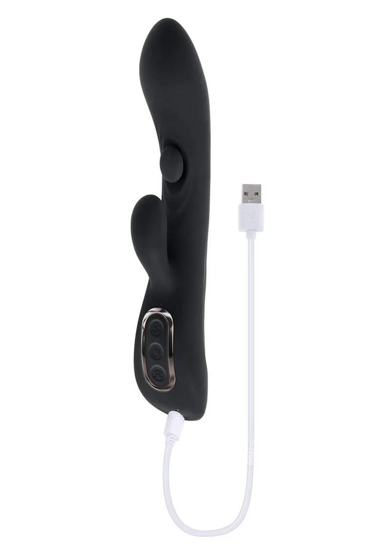 Playboy That's The Spot Rechargeable Vibrating Dual Stimulator Vibe Silicone 2 AM - Buy At Luxury Toy X - Free 3-Day Shipping