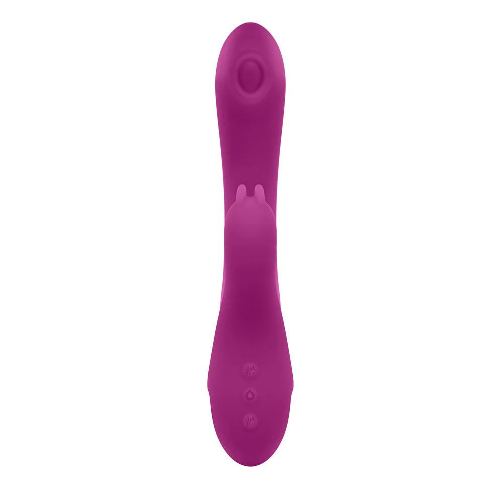 Playboy Thumper Rechargeable Tapping Silicone Dual Stimulation Vibrator - Buy At Luxury Toy X - Free 3-Day Shipping