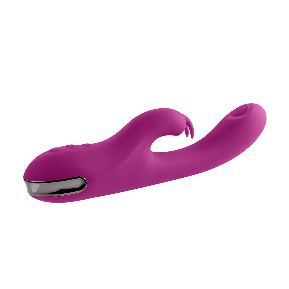 Playboy Thumper Rechargeable Tapping Silicone Dual Stimulation Vibrator - Buy At Luxury Toy X - Free 3-Day Shipping