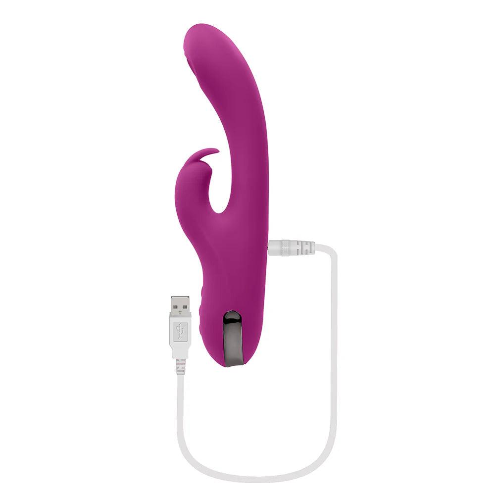 Playboy Thumper Rechargeable Tapping Silicone Dual Stimulation Vibrator - Buy At Luxury Toy X - Free 3-Day Shipping