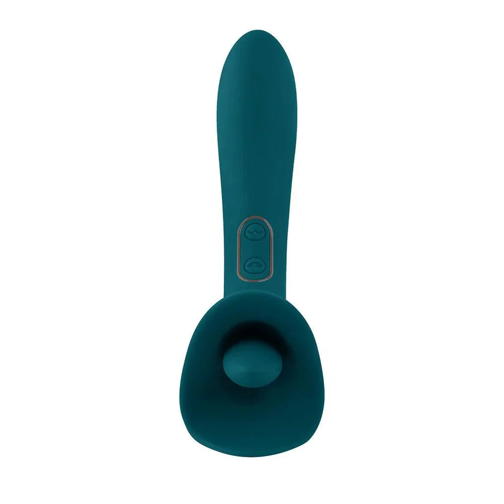 Playboy True Indulgence Rechargeable Dual Ended Silicone Flicking Vibrator - Buy At Luxury Toy X - Free 3-Day Shipping