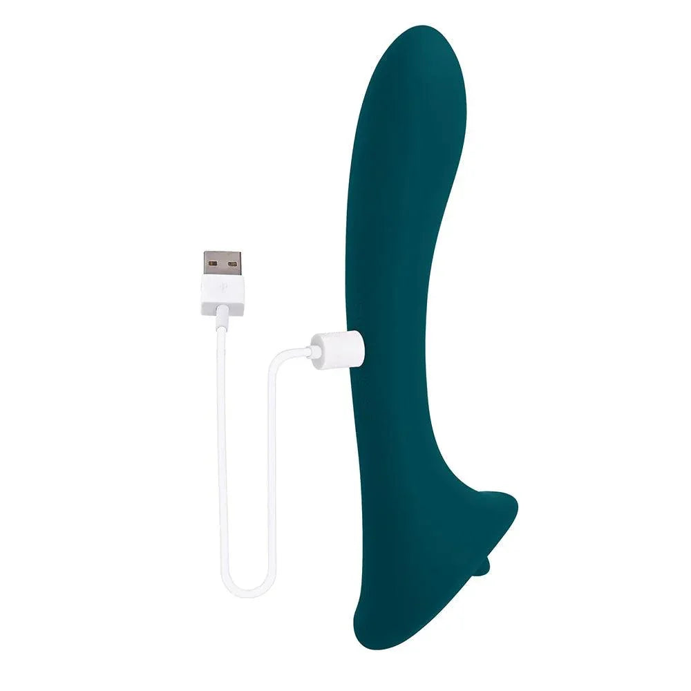 Playboy True Indulgence Rechargeable Dual Ended Silicone Flicking Vibrator - Buy At Luxury Toy X - Free 3-Day Shipping
