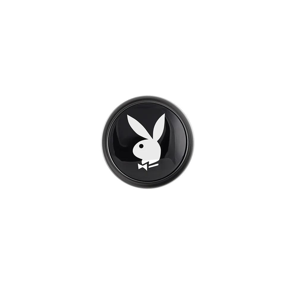 Playboy Tux Metal Anal Plug Hematite - Buy At Luxury Toy X - Free 3-Day Shipping