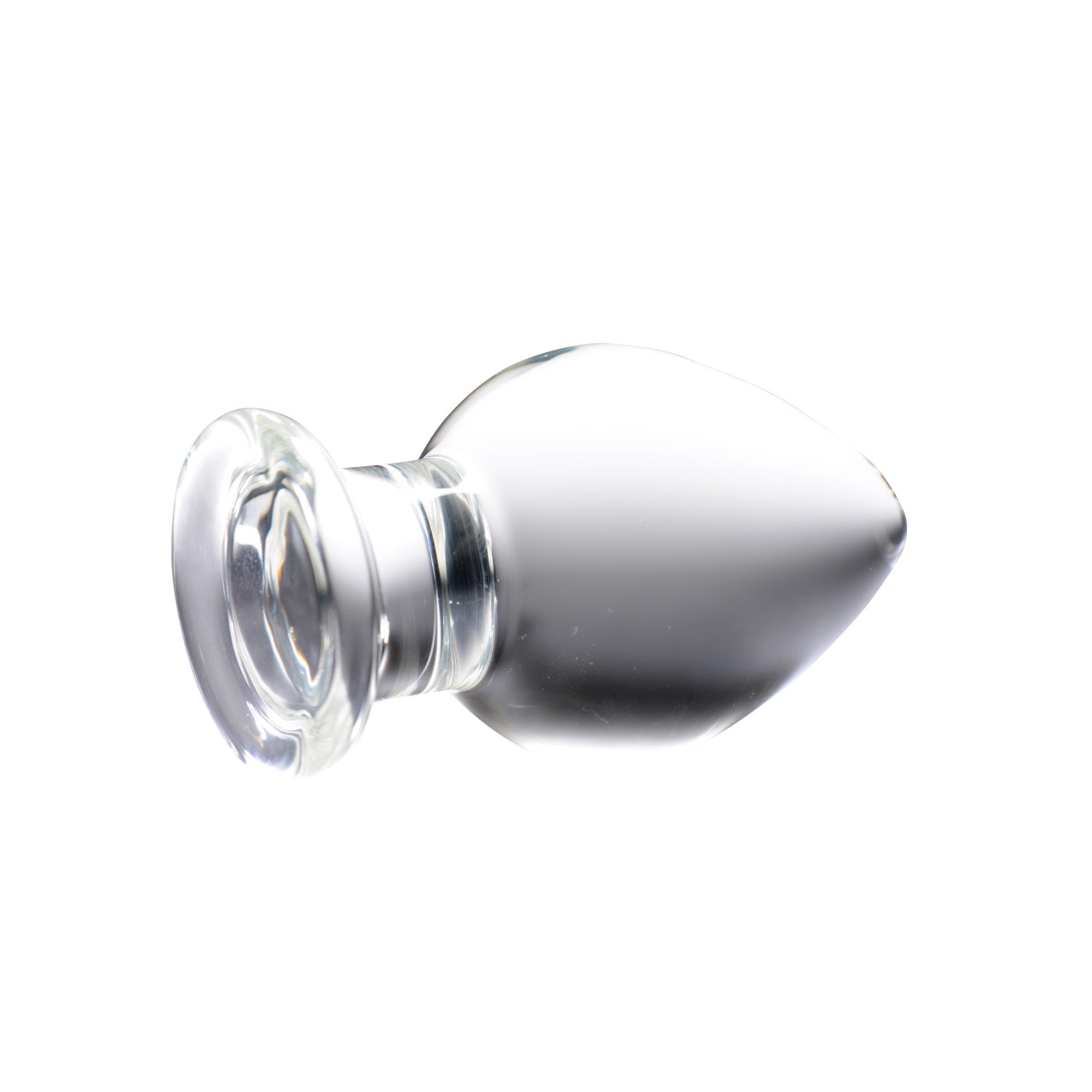 Prisms Erotic Glass Molten Wide Glass Butt Plug - Buy At Luxury Toy X - Free 3-Day Shipping