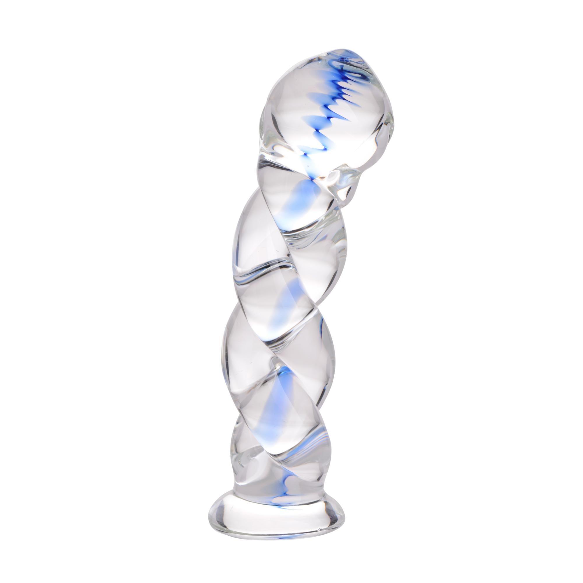 Prisms Erotic Glass Soma Twisted Dildo - Buy At Luxury Toy X - Free 3-Day Shipping