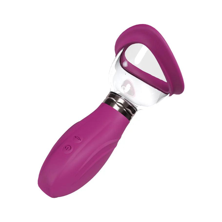 Pumped Delightful Automatic 5 Speed Silicone Rechargeable Vulva Clitoral Nipple and Breast Pump - Buy At Luxury Toy X - Free 3-Day Shipping