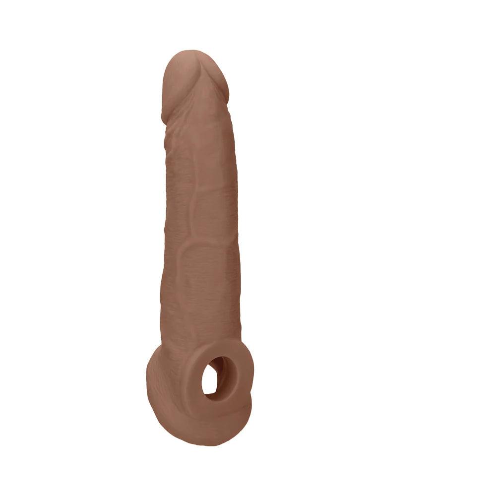RealRock Realistic 9 in. Penis Sleeve Extender Sling - Buy At Luxury Toy X - Free 3-Day Shipping