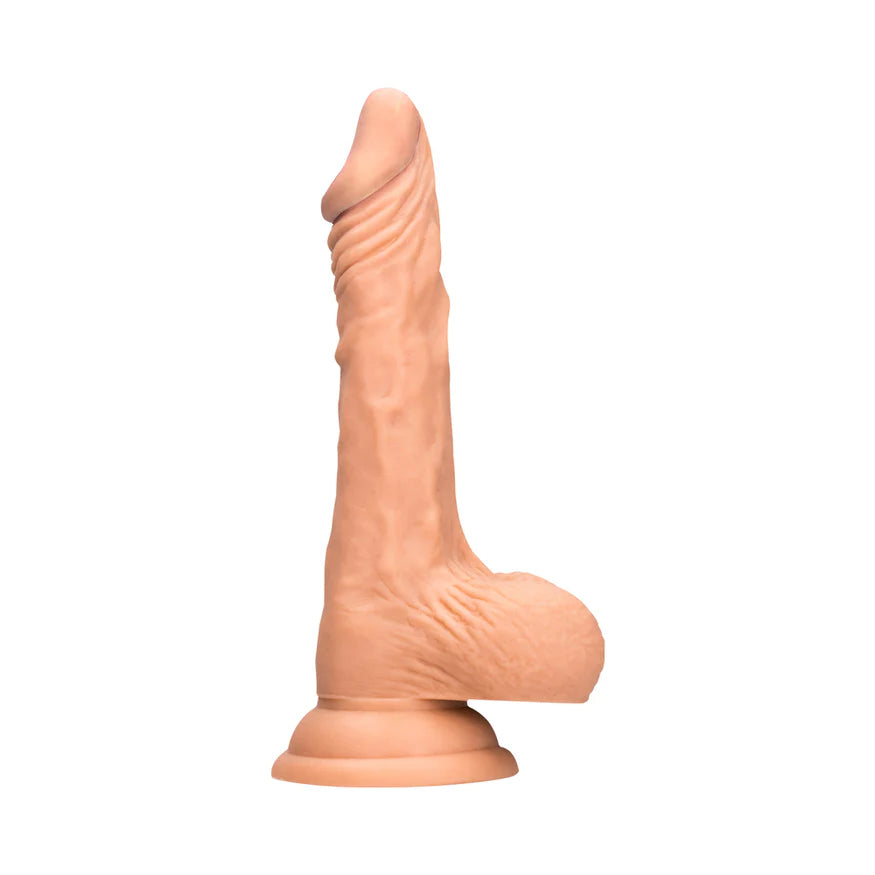 RealRock Skin Realistic Dildo with Balls 10" - Buy At Luxury Toy X - Free 3-Day Shipping