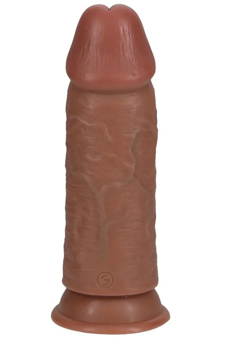 RealRock Ultra Realistic Skin Extra Thick Dildo 8" - Buy At Luxury Toy X - Free 3-Day Shipping
