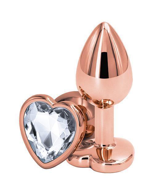 Rear Assets Heart Rose Gold Anal Plug Rear Assets Heart Rose Gold Anal Plug