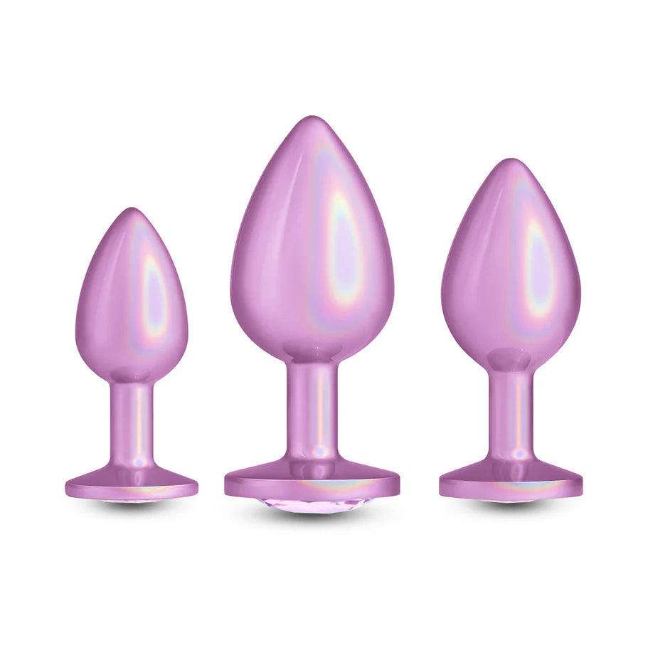 Rear Assets Trainer Chrome-Plated Anal Plugs Kit (3-Piece Set) - Buy At Luxury Toy X - Free 3-Day Shipping