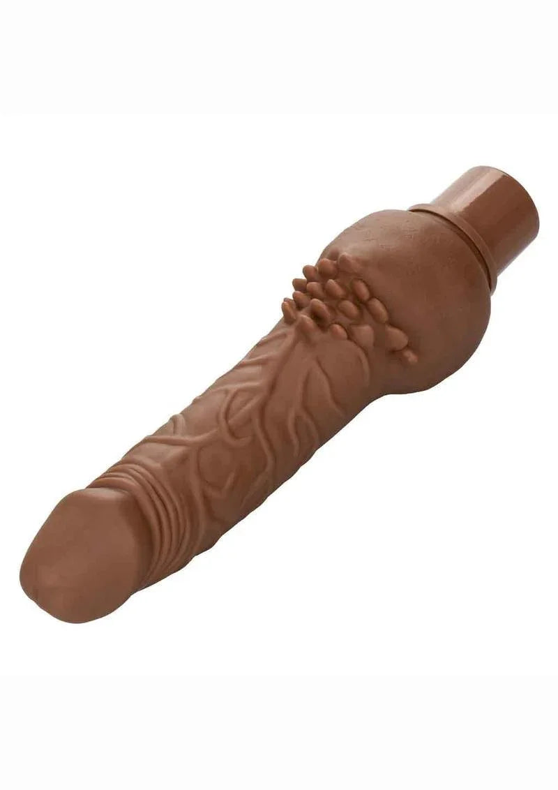 Rechargeable Power Stud Cliterrific Silicone Vibrating Dildo - Buy At Luxury Toy X - Free 3-Day Shipping