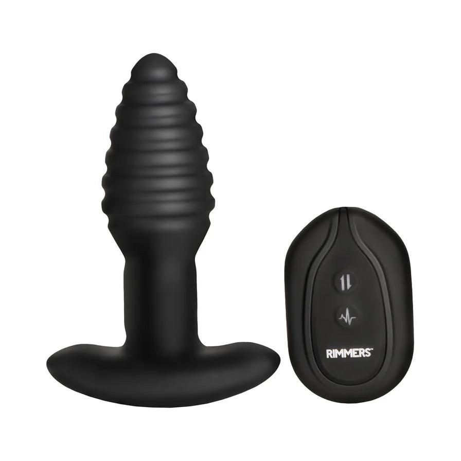 Rimmers Model-E Vibrating Rechargeable Silicone Rimming Plug with Remote Control - Buy At Luxury Toy X - Free 3-Day Shipping
