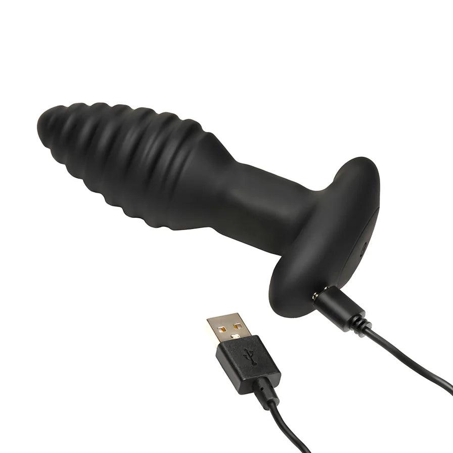 Rimmers Model-E Vibrating Rechargeable Silicone Rimming Plug with Remote Control - Buy At Luxury Toy X - Free 3-Day Shipping