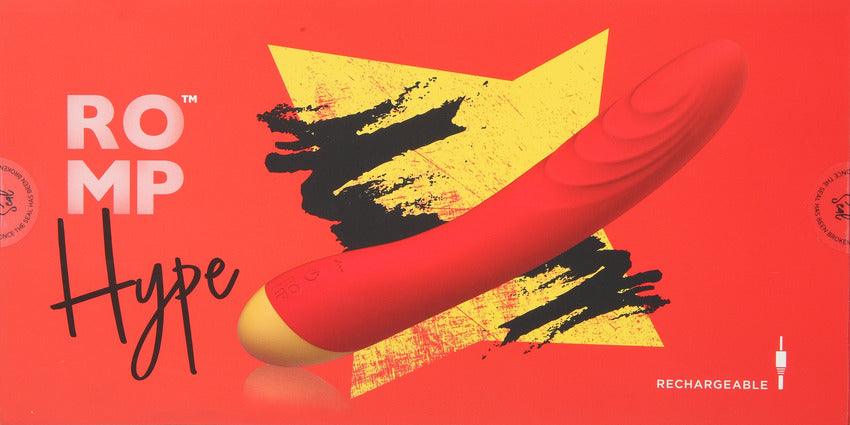 ROMP Jazz Rechargeable Silicone Rabbit Vibrator - Buy At Luxury Toy X - Free 3-Day Shipping