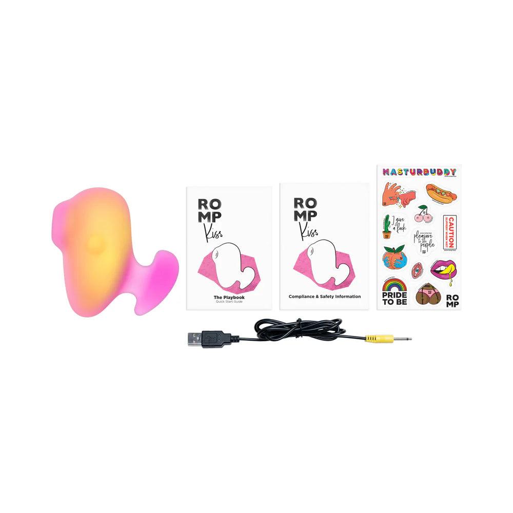 Romp Kiss Rechargeable Silicone Clitoral Stimulator - Buy At Luxury Toy X - Free 3-Day Shipping