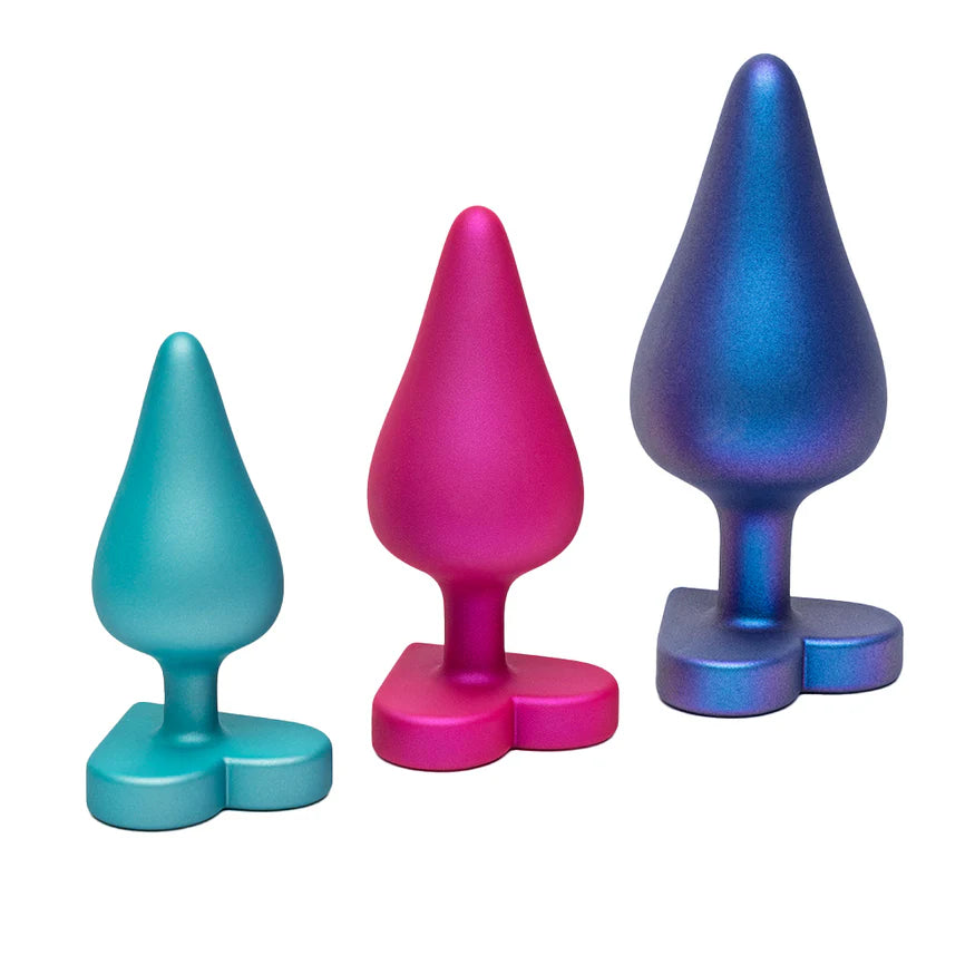 Romp Luster Silicone Anal Plug Set - Buy At Luxury Toy X - Free 3-Day Shipping