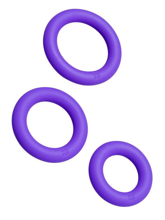 Romp Remix Trio Silicone Cock Rings (3 Piece) - Buy At Luxury Toy X - Free 3-Day Shipping