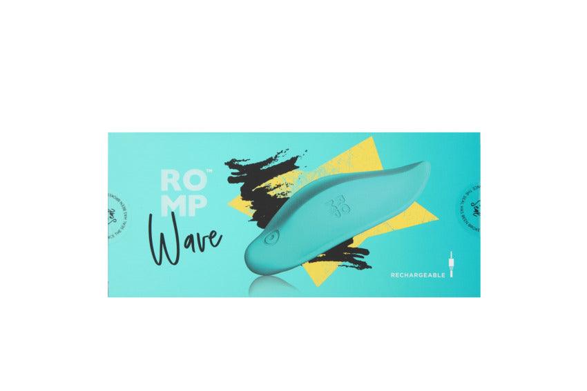 ROMP Wave Rechargeable Silicone Lay-On Vibrator - Buy At Luxury Toy X - Free 3-Day Shipping