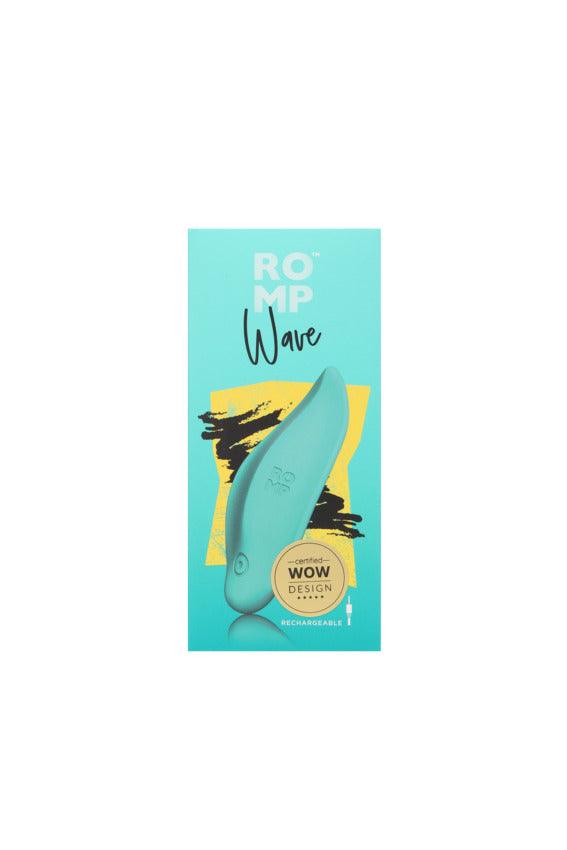 ROMP Wave Rechargeable Silicone Lay-On Vibrator - Buy At Luxury Toy X - Free 3-Day Shipping