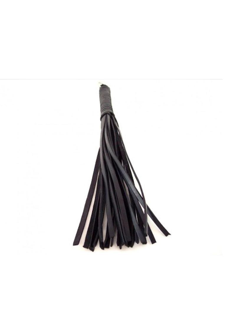 Rouge Leather Spiral Flogger - Buy At Luxury Toy X - Free 3-Day Shipping