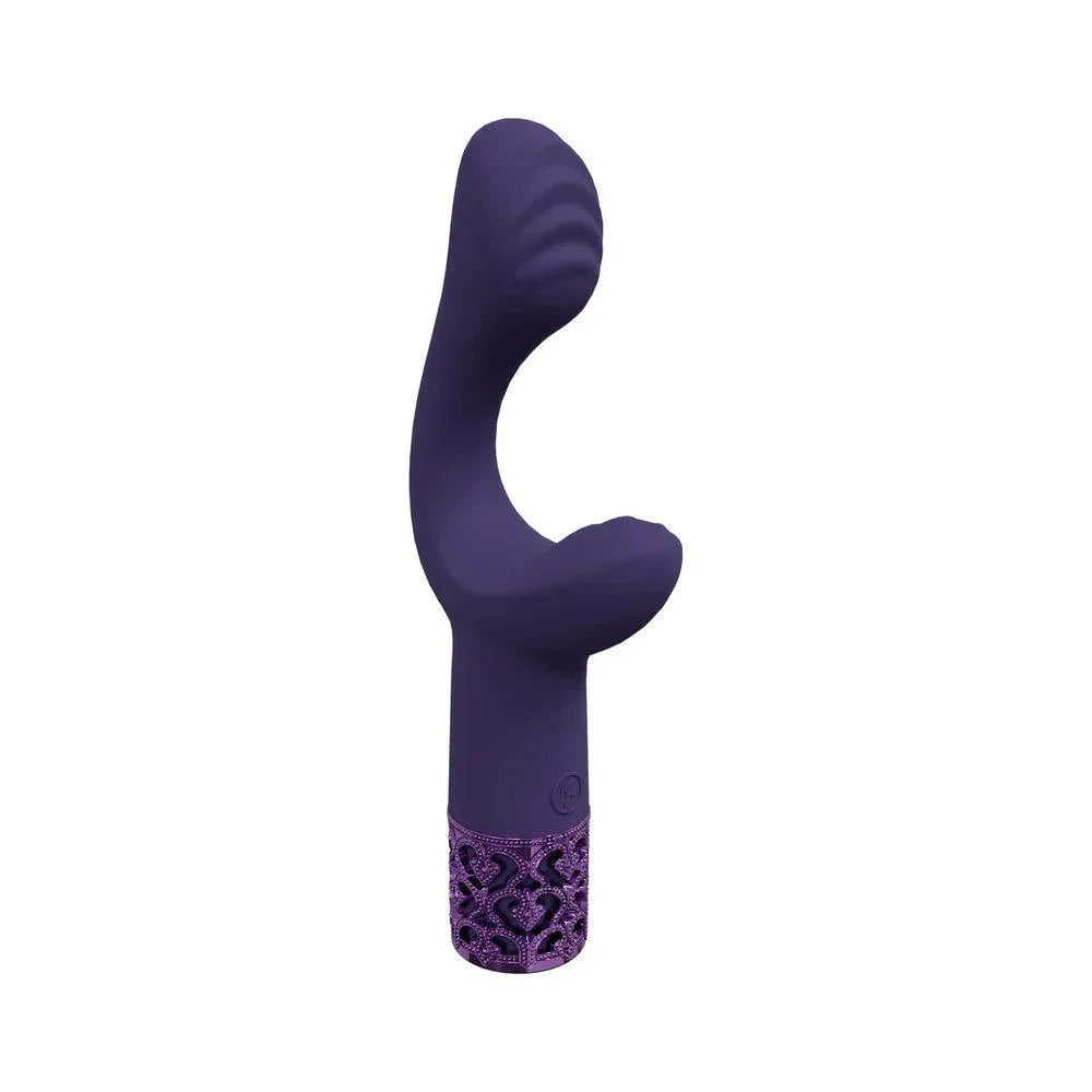Royal Gems Majestic Silicone Rechargeable Vibrator - Buy At Luxury Toy X - Free 3-Day Shipping